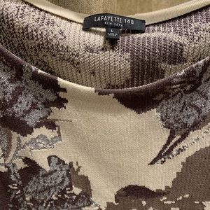 Lafayette 148 metallic sweater